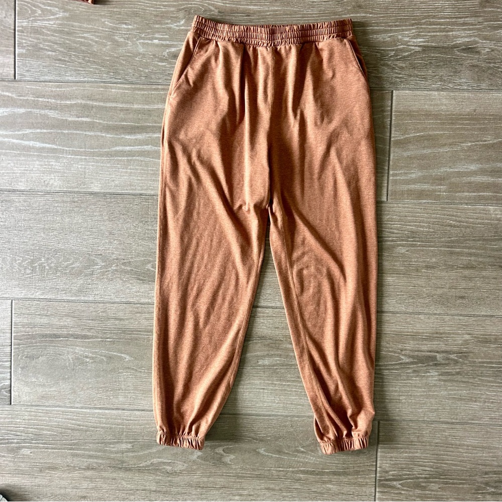 Rust Orange Vuori Jogger Pants